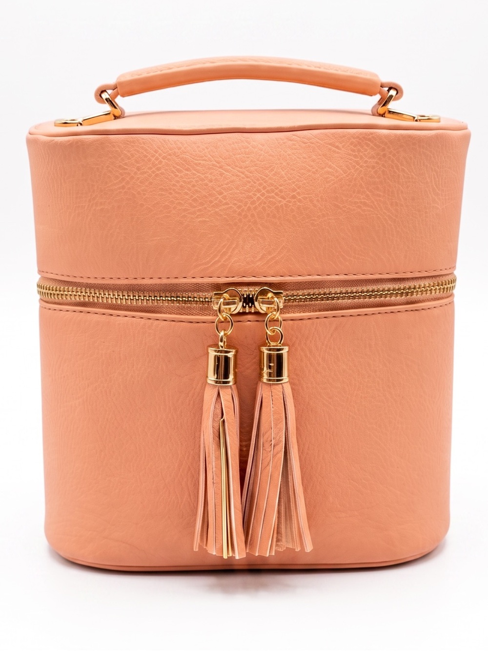 NWT Faux Leather Crossbody Handbag Purse with Tassels